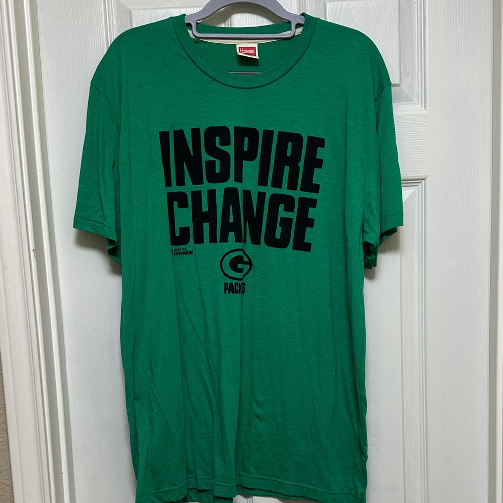 Homage Green Bay Packers Inspire Change Tee